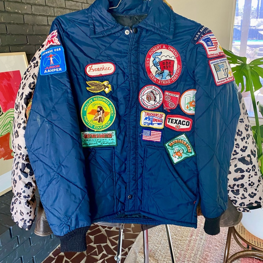 Vintage Patchwork Jacket - image 1